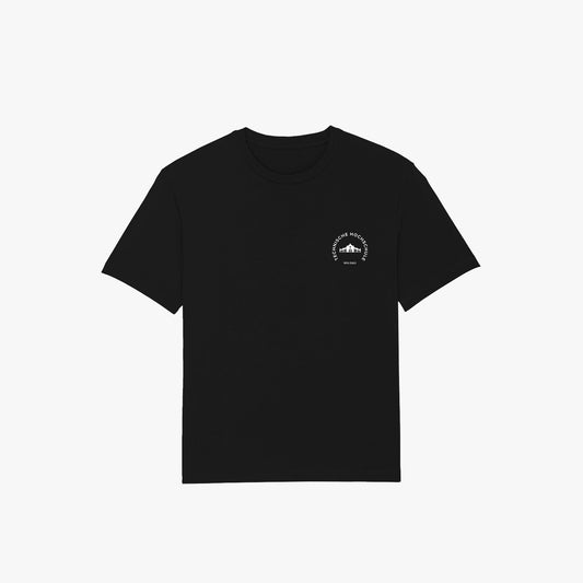 THW · Oversized Organic Shirt Black · 23X089-1