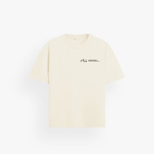 UFWW · Premium Oversized Shirt Natural Raw · 23X143-2