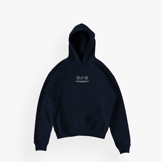 SHUB · Studios Essentials Hoodie N°1 French Navy · 23X161-1