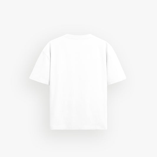 Premium Oversized Shirt White · Iconic