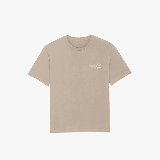 THWS · Oversized Organic Shirt Desert · 23X038-2