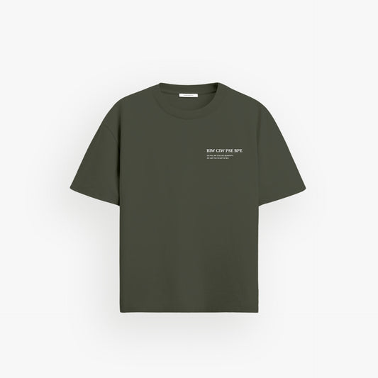 Iconic Oversized Shirt Pale Verde · 23X053-2