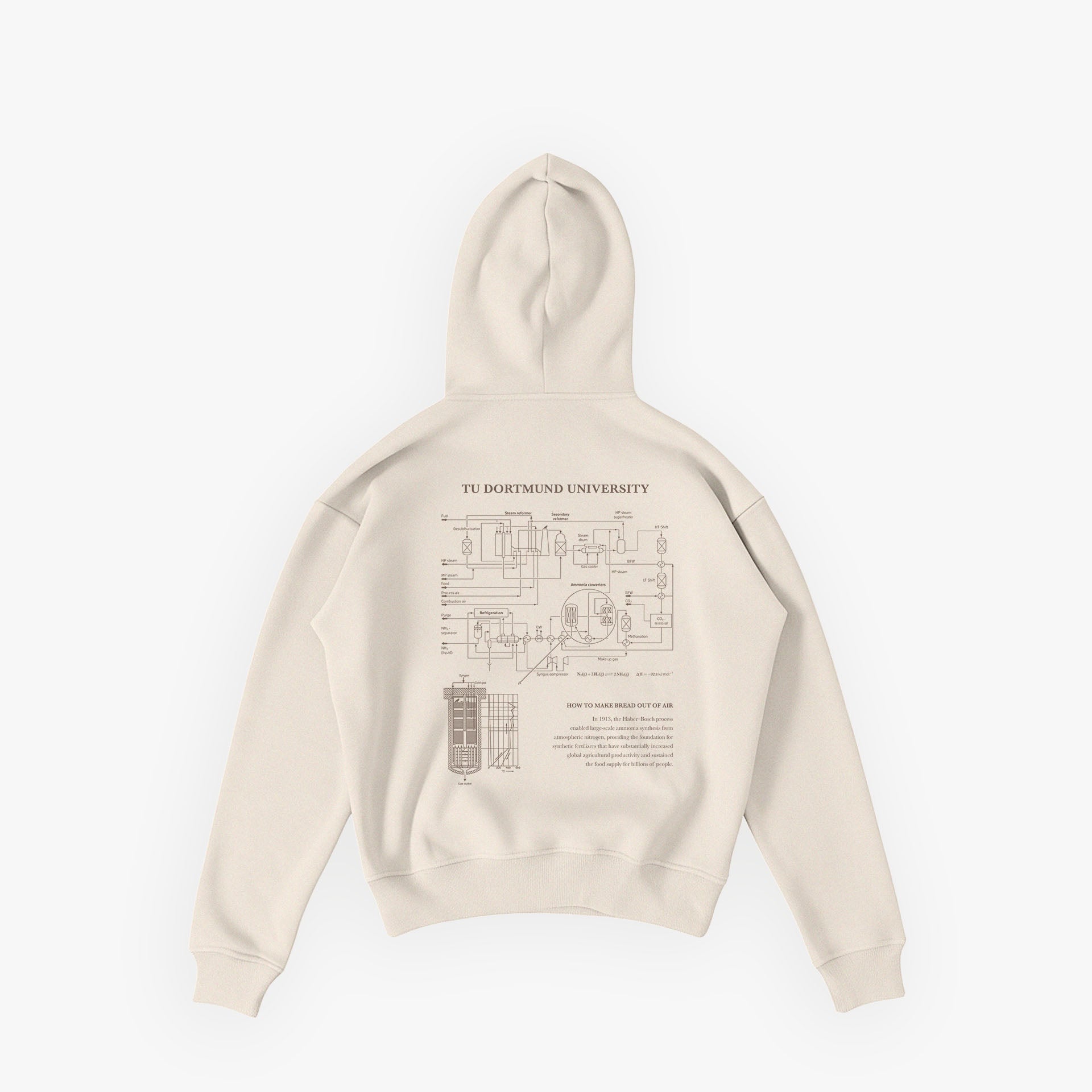 Studios Essentials Hoodie N°4 Raw Ivory · 23X053-2