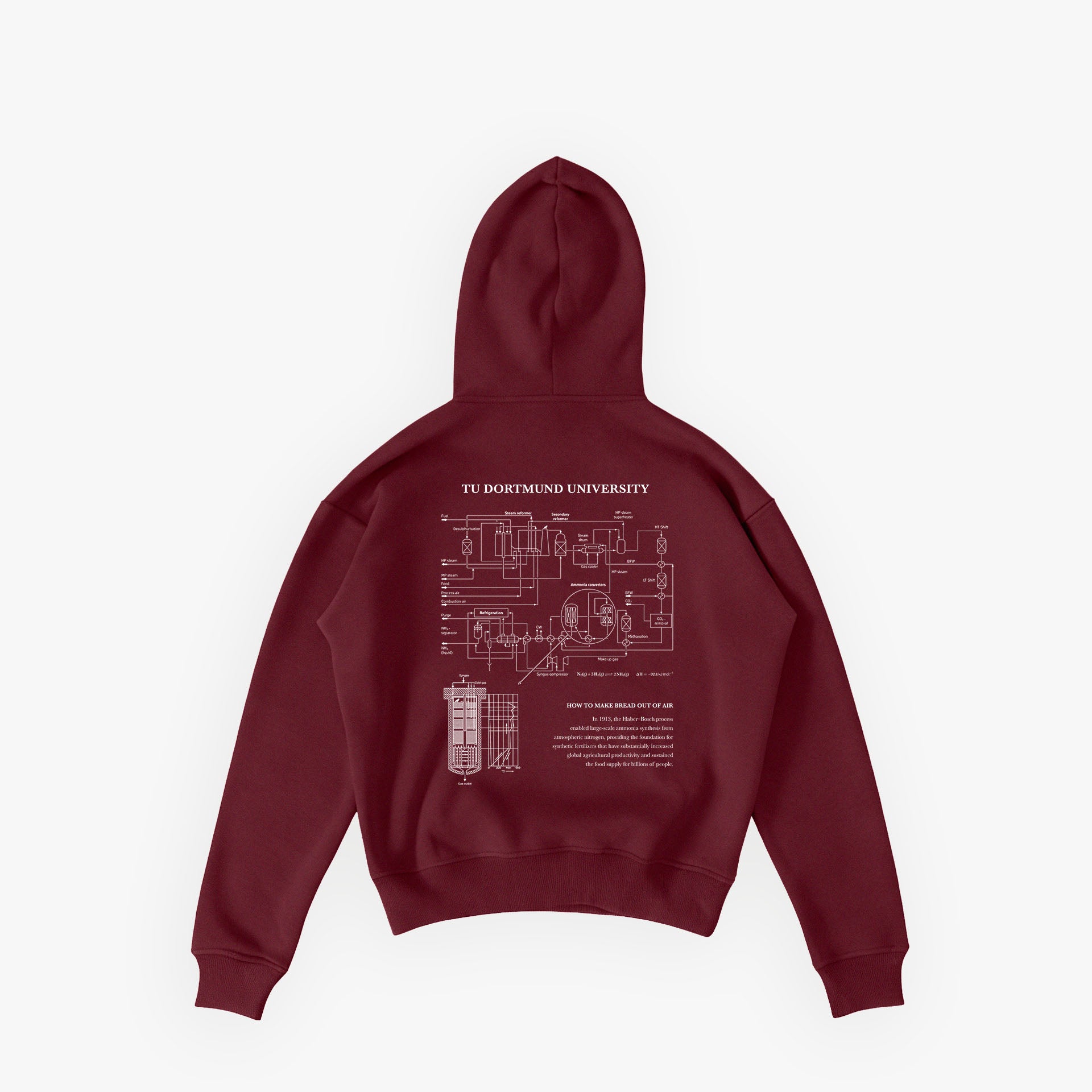 Studios Essentials Hoodie N°4 Velvet Wine · 23X053-2