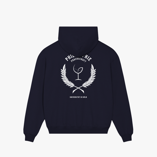 UKP · Exclusive Organic Hoodie French Navy · 23X076-1