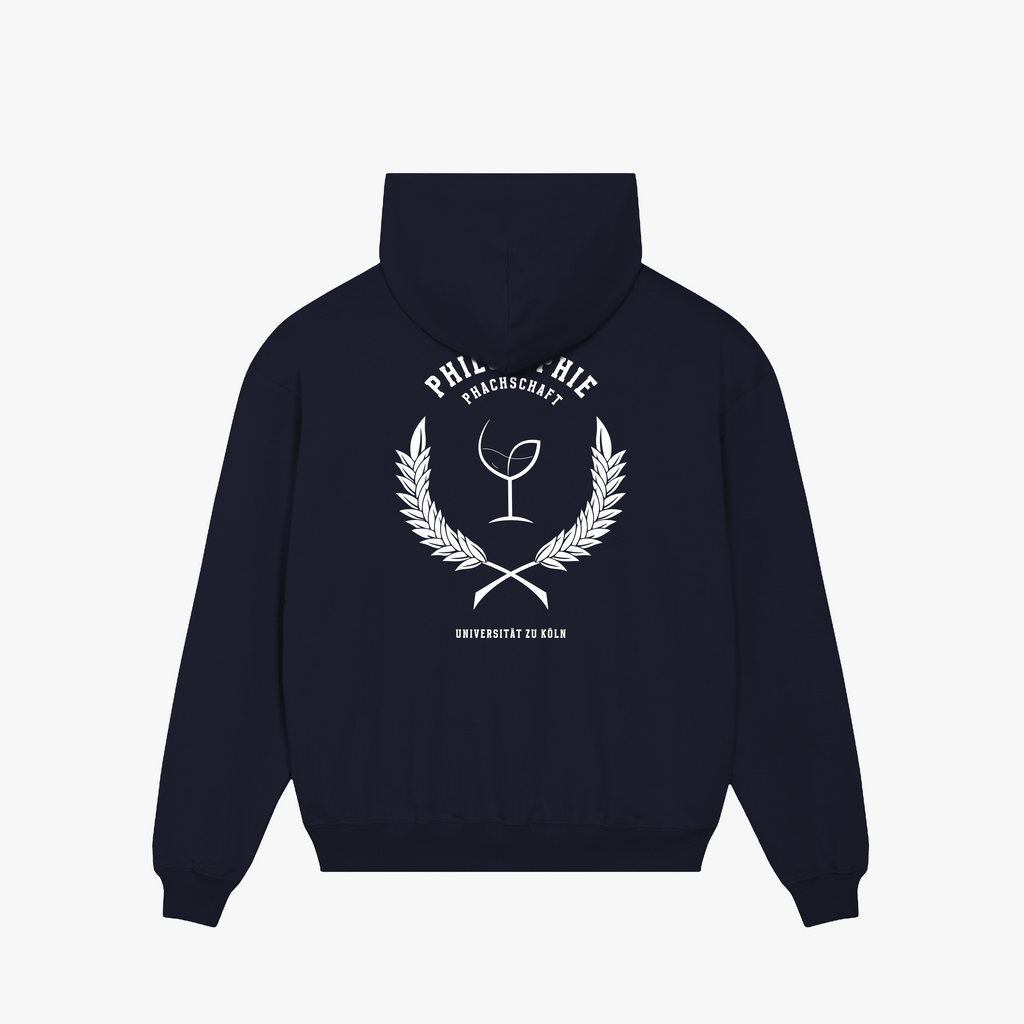 UKP · Exclusive Organic Hoodie French Navy · 23X076-1