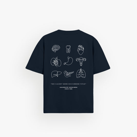 Iconic Oversized Shirt French Navy · 23X080-3