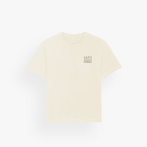GWLLU · Classic Oversized Shirt Natural Raw · 23X087-2