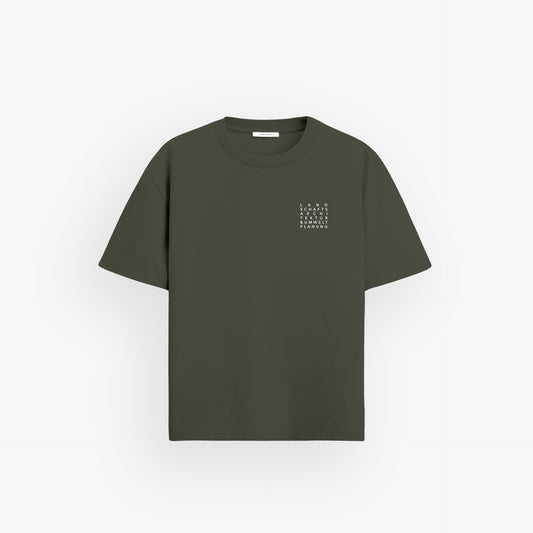 Iconic Oversized Shirt Pale Verde · 23X087-3