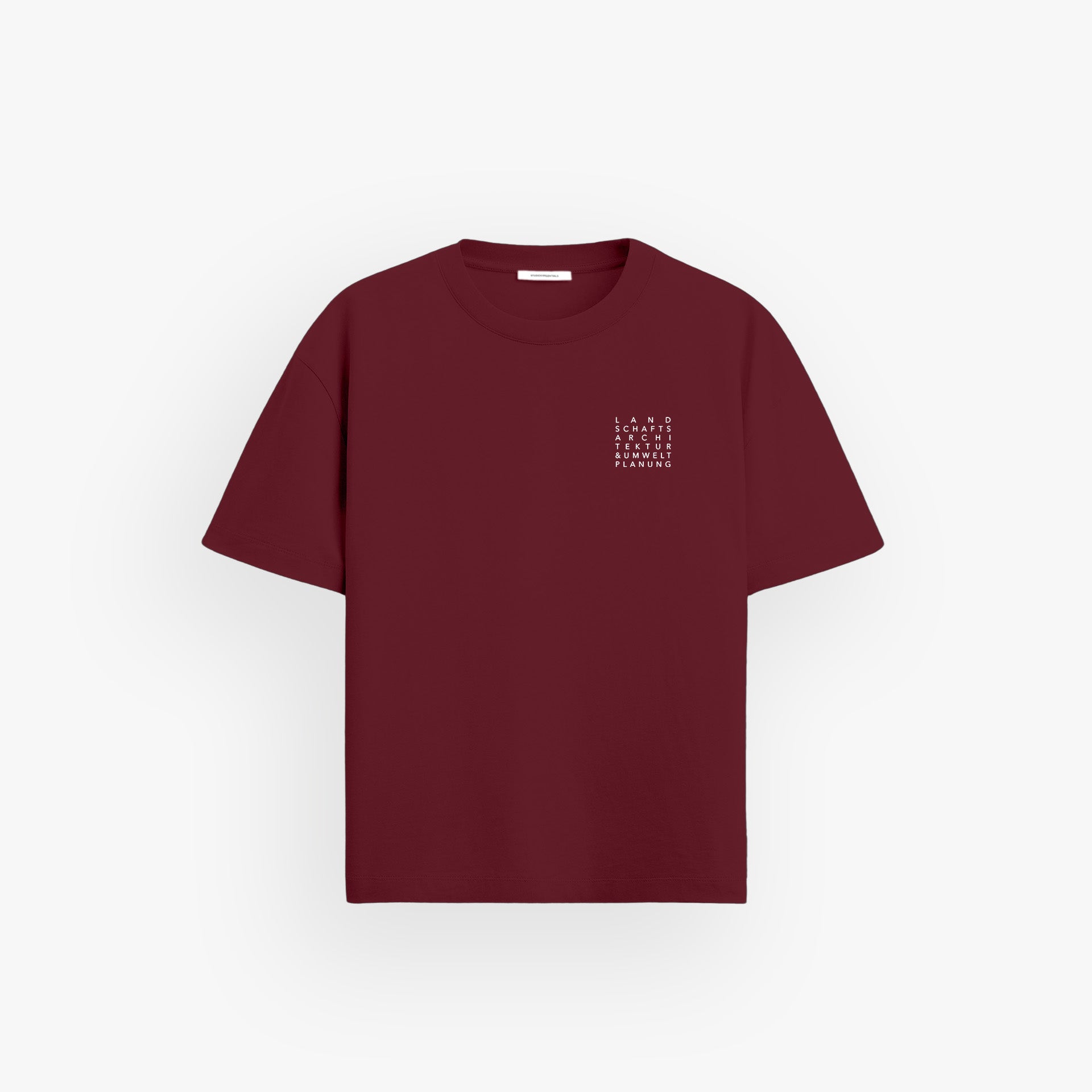 Heavy Oversized Shirt Velvet Wine · 23X087-3