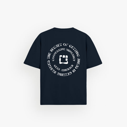 Iconic Oversized Shirt French Navy · 23X101-2