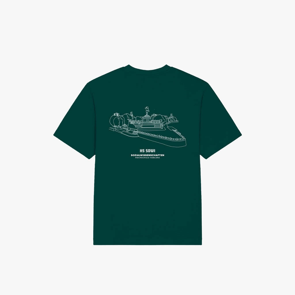 SWHK · Oversized Organic Shirt Glazed Green · 23X122-1