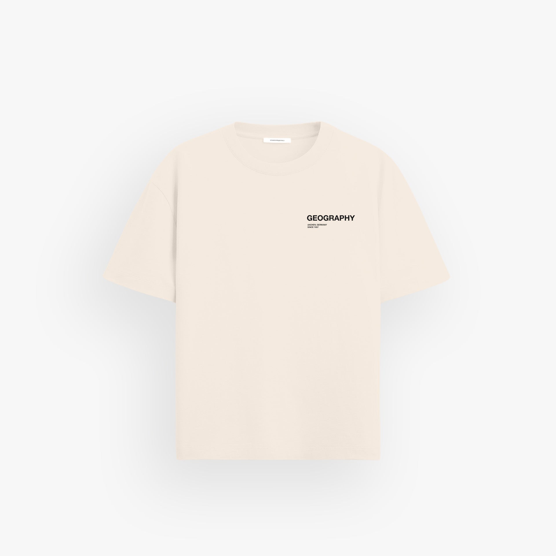 Iconic Oversized Shirt Raw Ivory · 23X132-2
