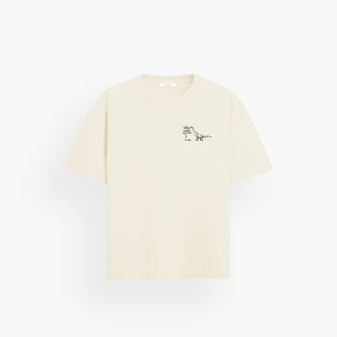 LULN · Classic Oversized Shirt Natural Raw · 23X150-2