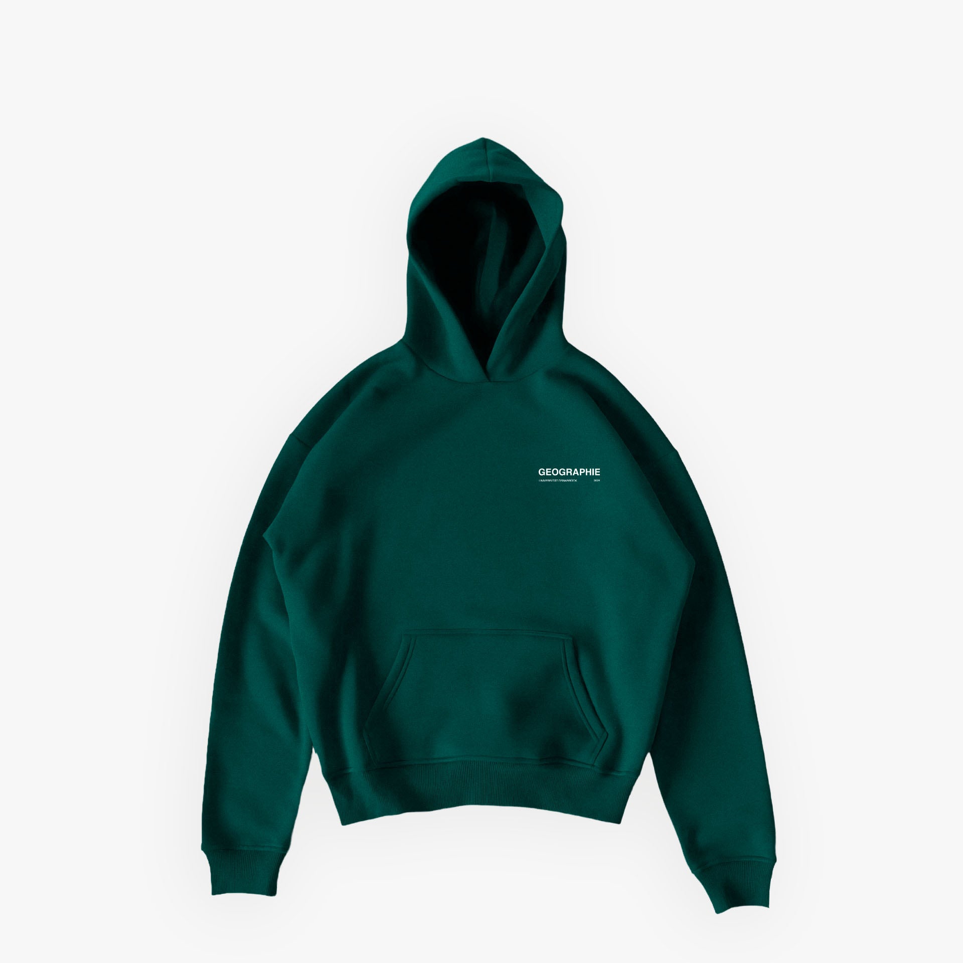 FGUO · Studios Essentials Hoodie N°3 Botanical Green · 23X168-1