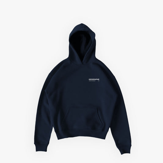 FGUO · Studios Essentials Hoodie N°3 French Navy · 23X168-1