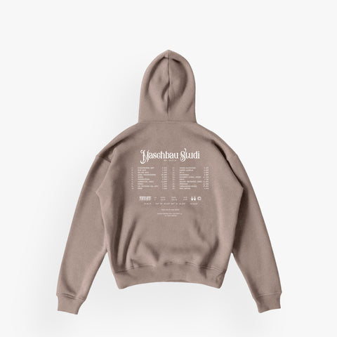 TUBM · Studios Essentials Hoodie N°2 Latte Beige · White · 23X182-1
