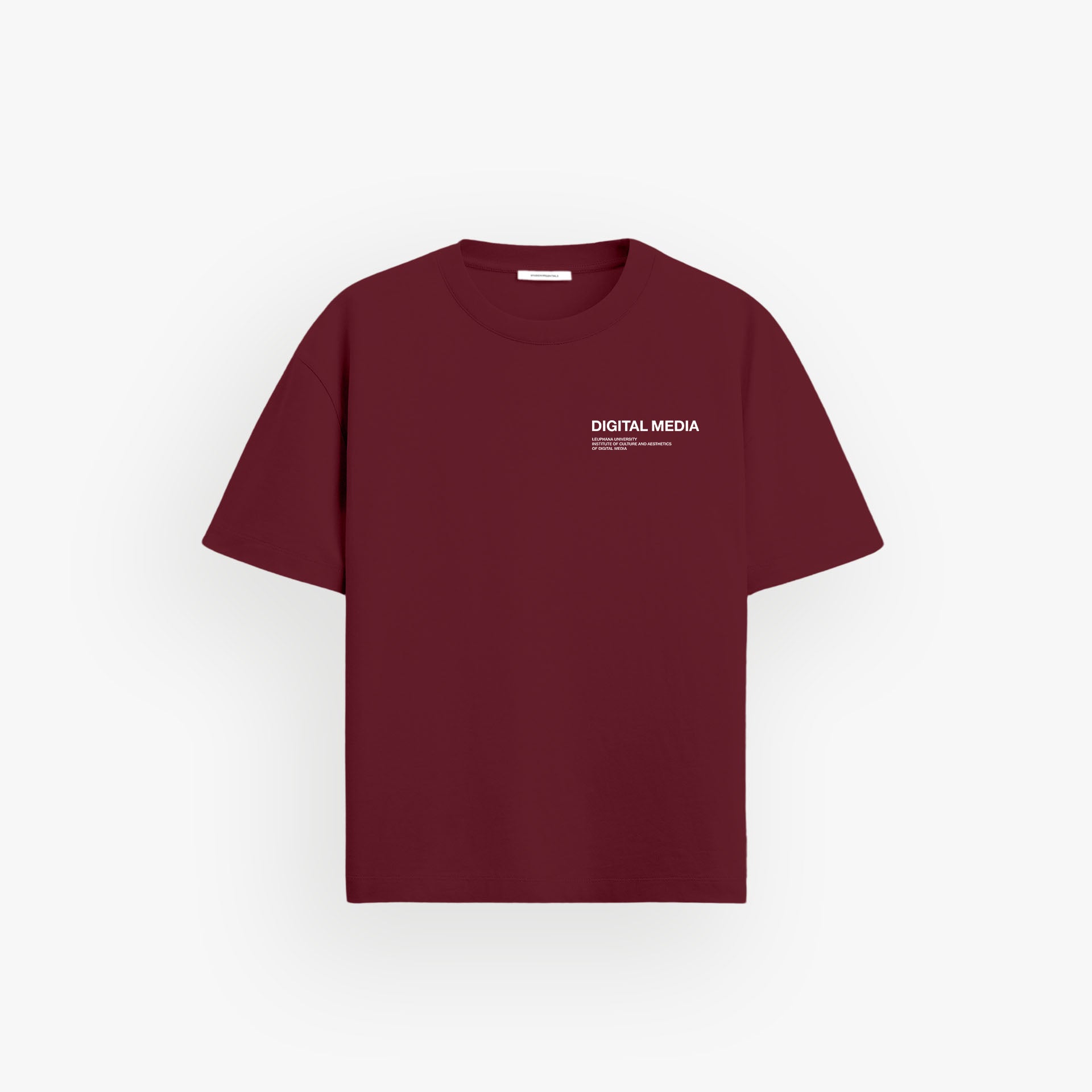 Heavy Oversized Shirt Velvet Wine · 23X212-1