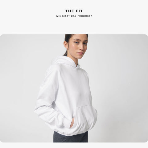 HS Hof · Exclusive Organic Hoodie White · 23X042