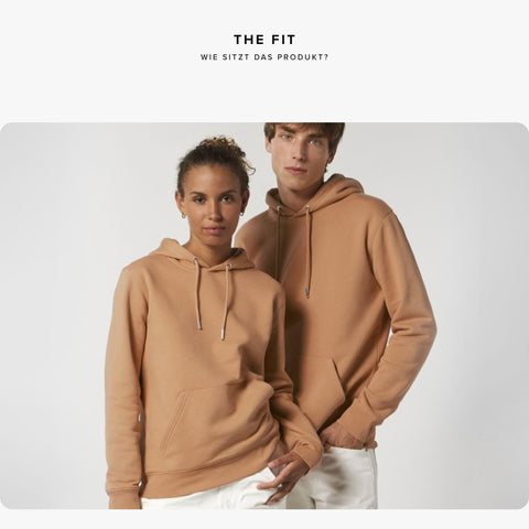 HS Hof · Premium Organic Hoodie Natural Raw · 23X042