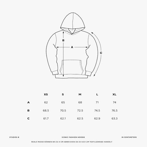 Iconic Fashion Hoodie // Cozy Samples