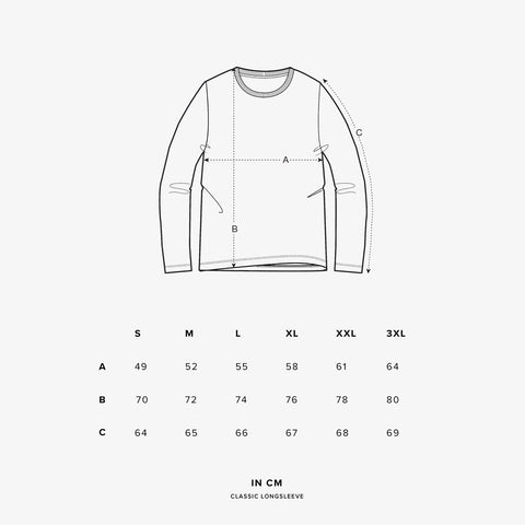 SHUB · Classic Longsleeve Natural Raw · 23X161-1