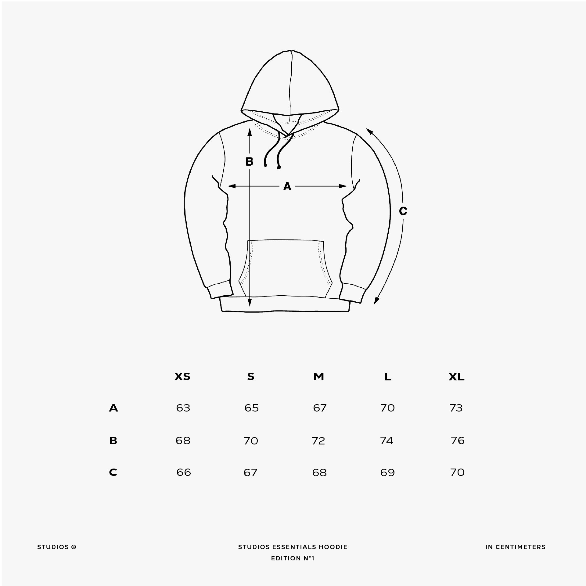 Studios Essentials Hoodie N°1 · Track