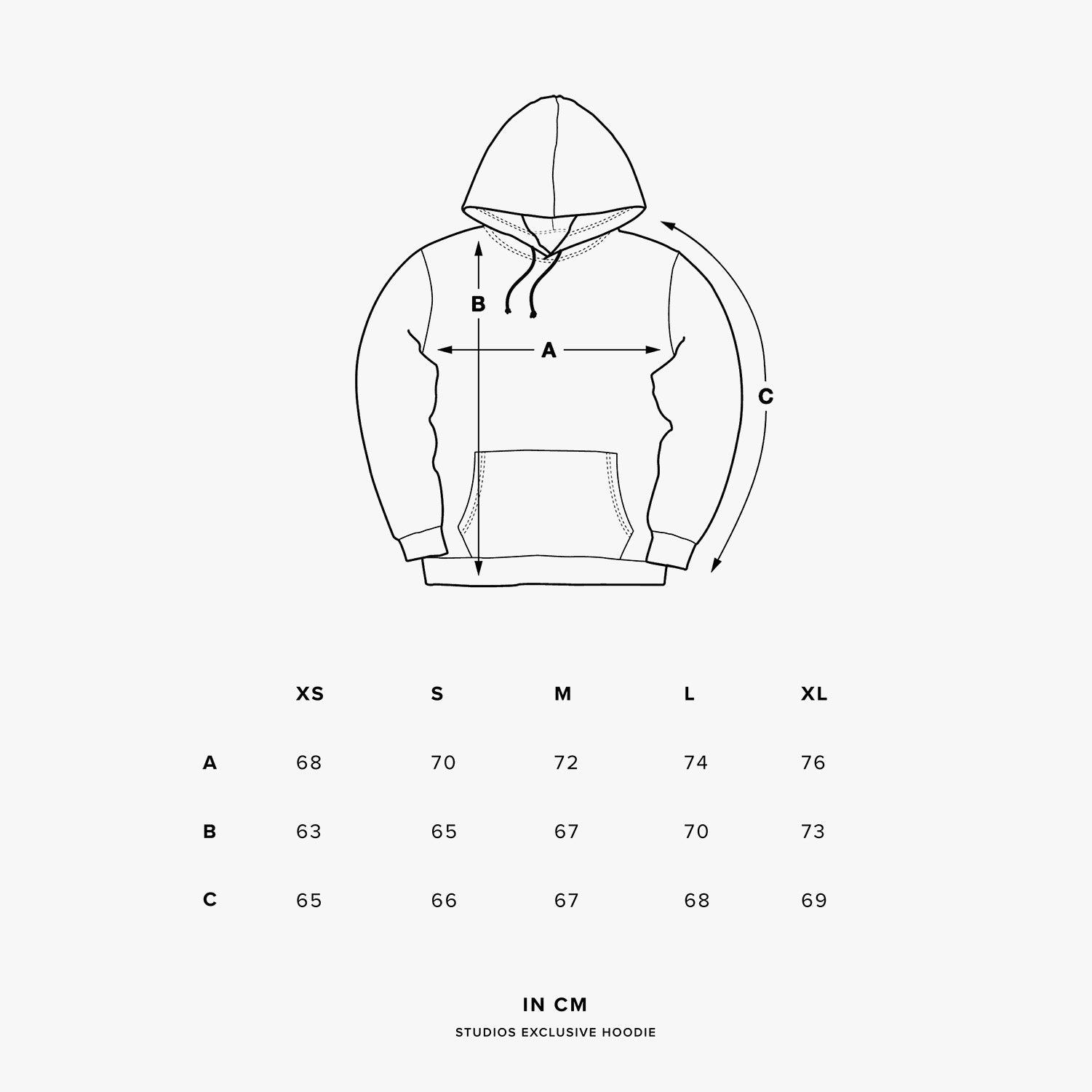 EUFB · Studios Exclusive Hoodie Cloud Grey · 23X086-2