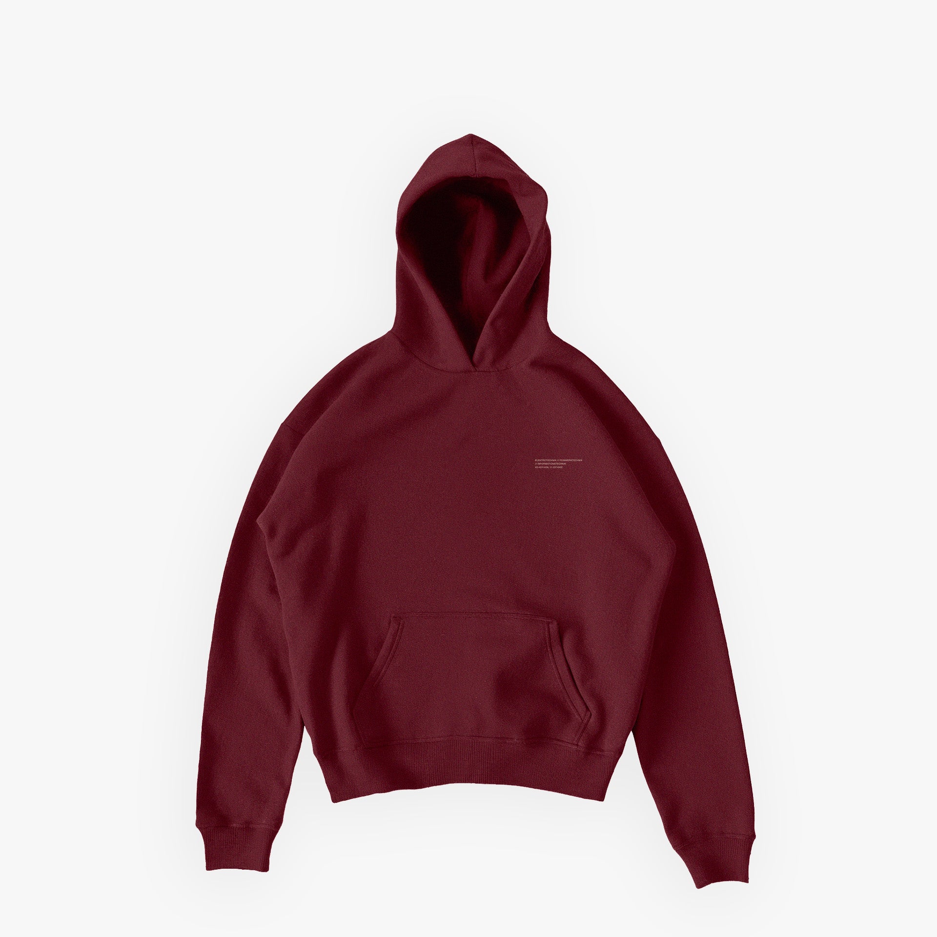 Studios Essentials Hoodie N°4 Velvet Wine