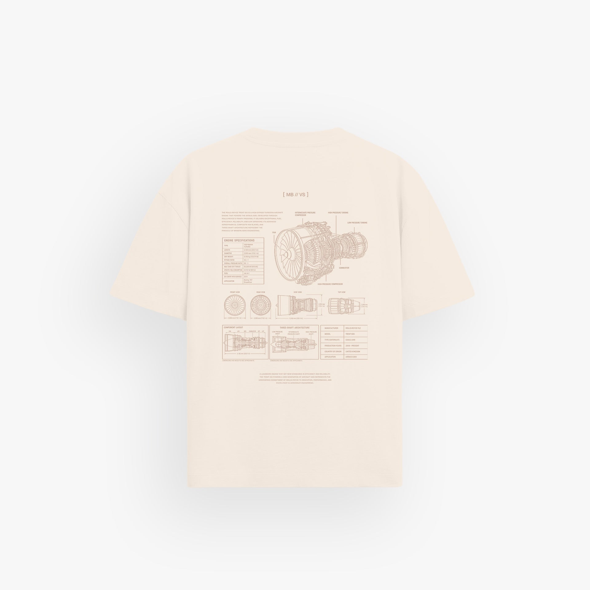 Iconic Oversized Shirt Raw Ivory